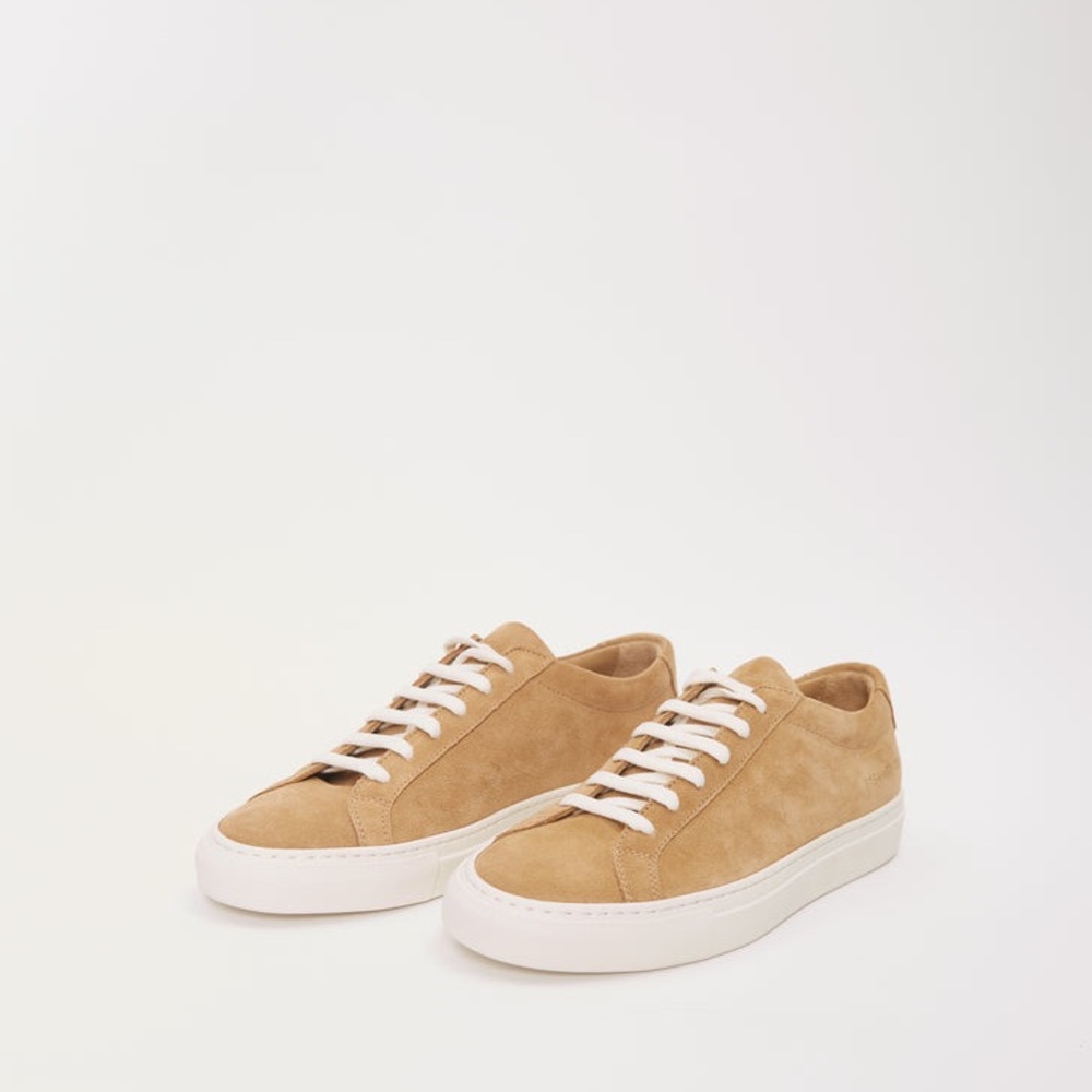 Common Project suede sneakers